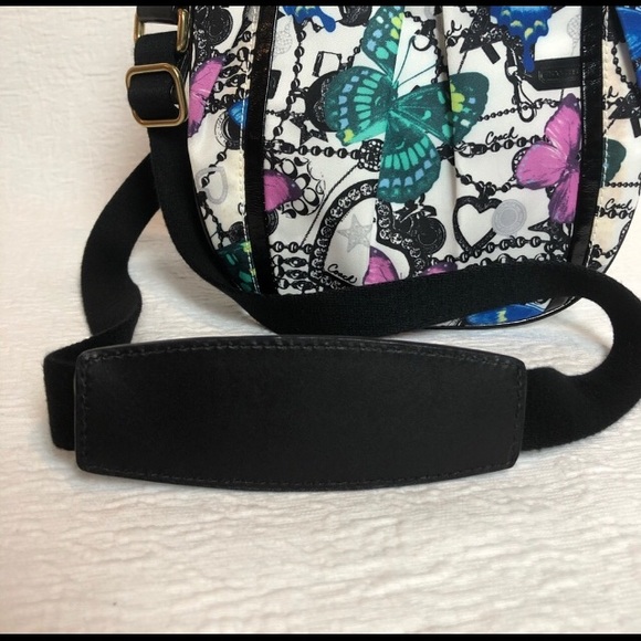 ๐๐๐SOLD!!๐๐๐COACH PARKER BUTTERFLY CROSSBODY - Picture 8 of 8